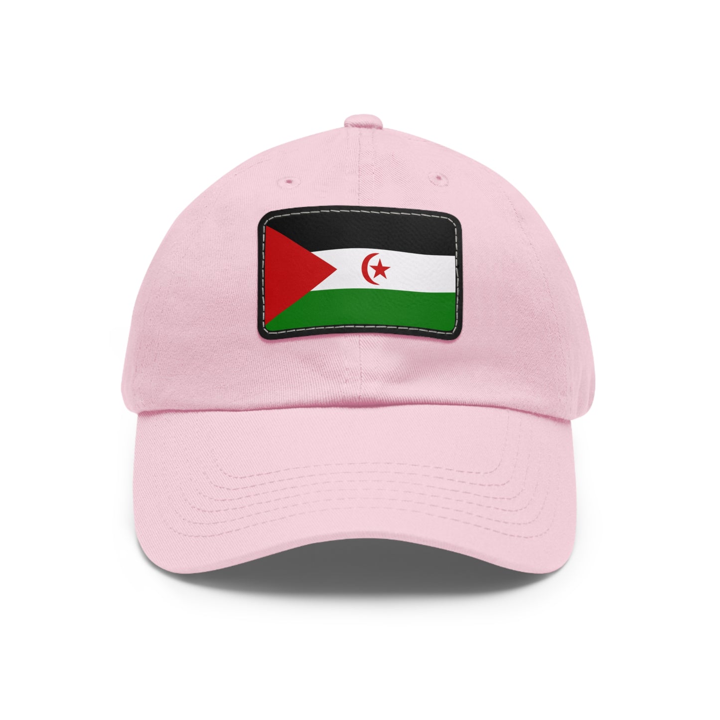 Flag Village Western Sahara Flag Hat Cap with Leather Patch