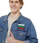 Flag Village Bulgaria Flag Embroidery Iron-On Patches