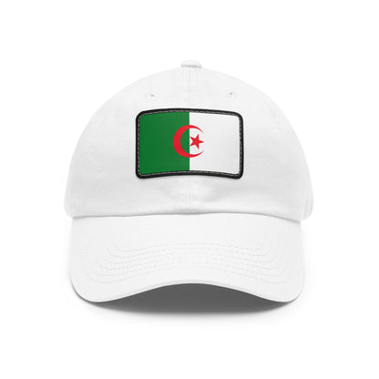 Flag Village Algeria Flag Hat Cap with Leather Patch