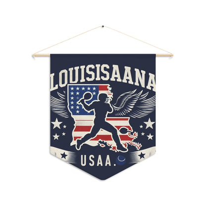 Flag Village Louisiana State Flag Pennant Sporting Home Wall decoration LA0001