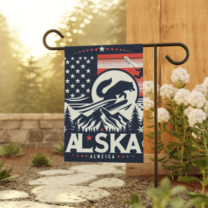 Flag Village Alaska State Flag Sporting Garden & House Banner AK0004