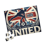 Flag Village United Kingdom Sporting Flag Puzzle (110, 252, 520, 1014-piece) UK0018