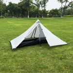 Flag Village Portable camping pyramid tent single outdoor equipment camping supplies