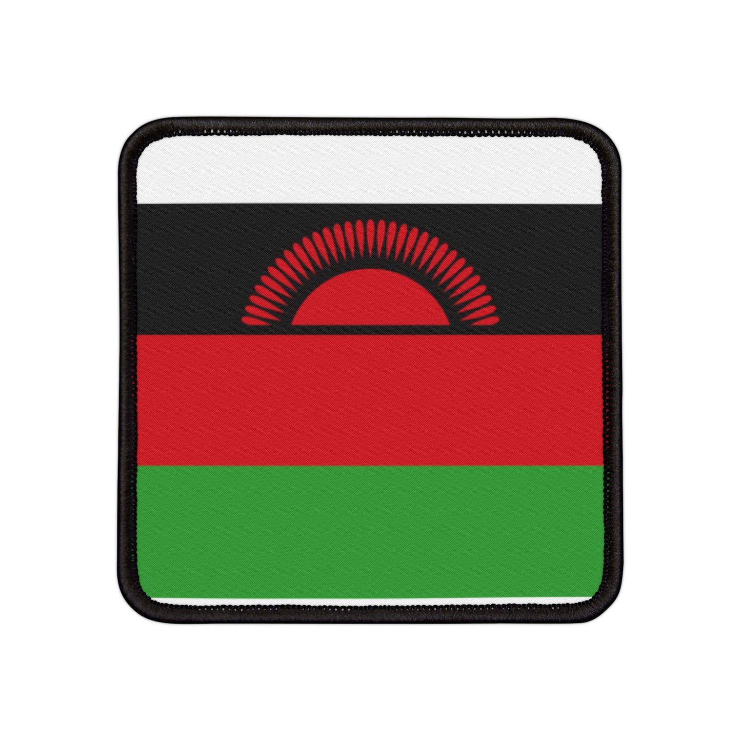 Flag Village Malawi Flag Embroidery Iron-On Patches