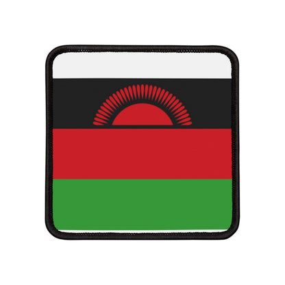 Flag Village Malawi Flag Embroidery Iron-On Patches