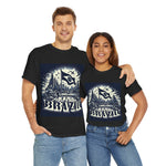Flag Village Brazil Sporting Flag T-SHIRT Heavy Cotton Tee BRA0016