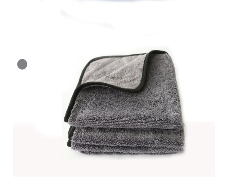 Flag Village Auto Tools Microfiber Car Wash Towel Absorbent Car Supplies Cleaning Cloth