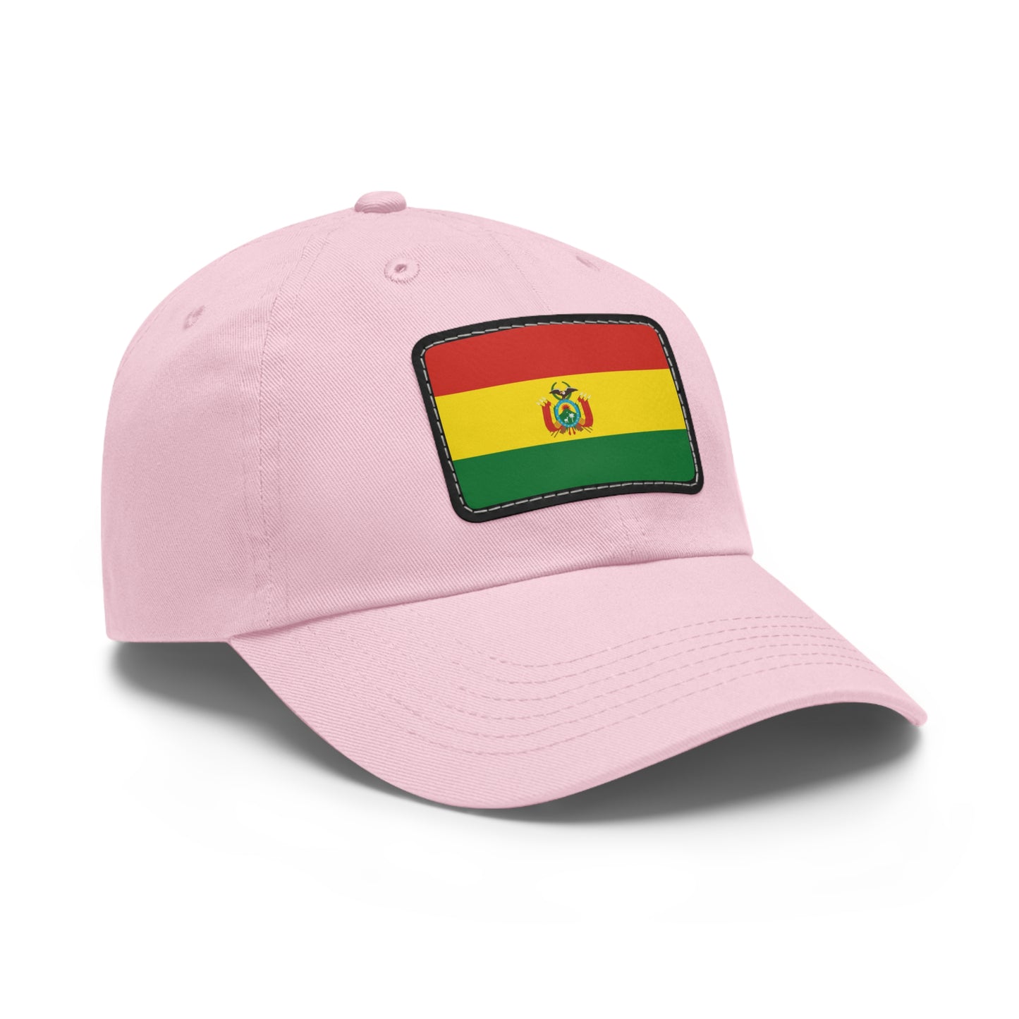 Flag Village Bolivia Flag Hat Cap with Leather Patch