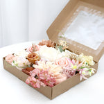 Flag Village Flower Box Wedding Birthday Party Gift Wedding Bridesmaid Bridal Bouquet