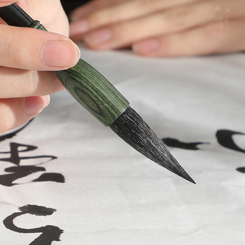 Flag Village Chinese Calligraphy Painting Brushes Set 3 Pieces In A Gift Box