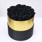 Flag Village Preserved Flower Rose Hug Bucket Christmas Gift Box
