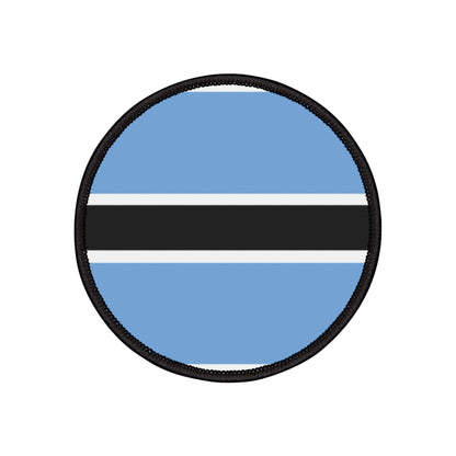 Flag Village Botswana Flag Embroidery Iron-On Patches