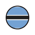 Flag Village Botswana Flag Embroidery Iron-On Patches