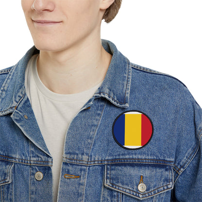 Flag Village Romania Flag Embroidery Iron-On Patches