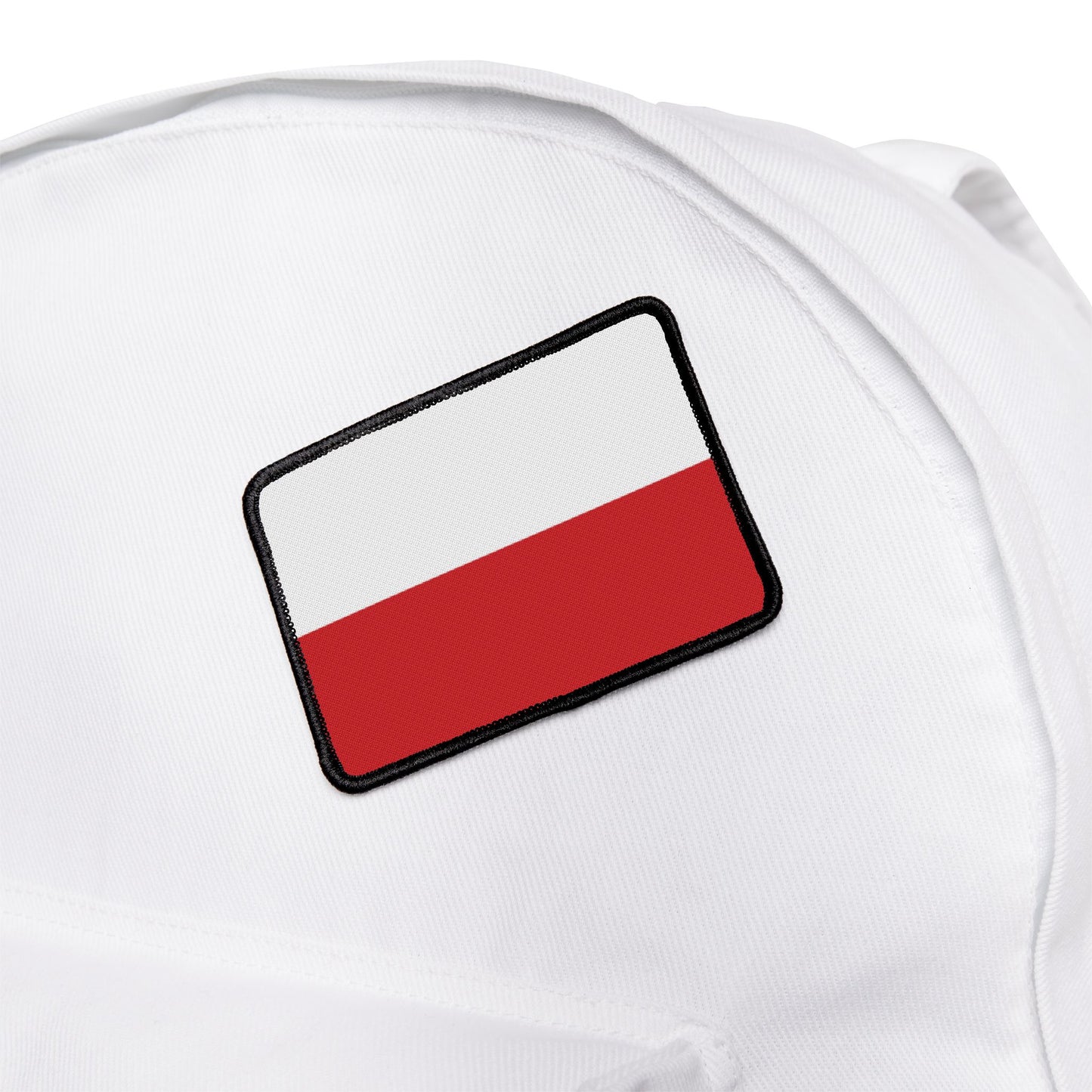 Flag Village Poland Flag Embroidery Iron-On Patches