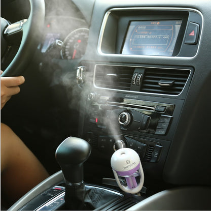 Flag Village Auto Tools Car Humidifier Air Purifier Freshener Essential Oil Diffuser