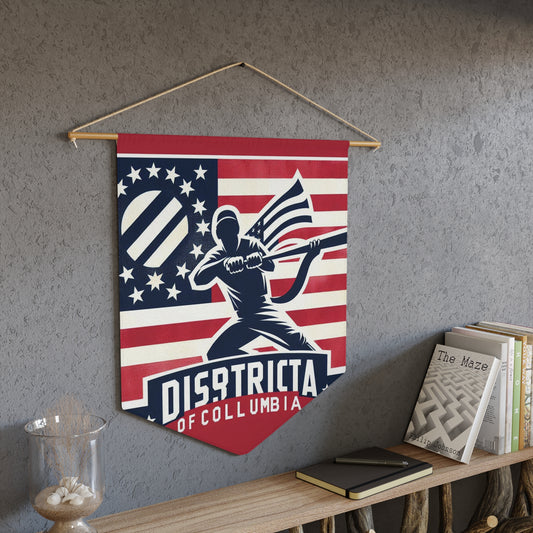 Flag Village Washington DC State Flag Pennant Sporting Home Wall decoration DC0002