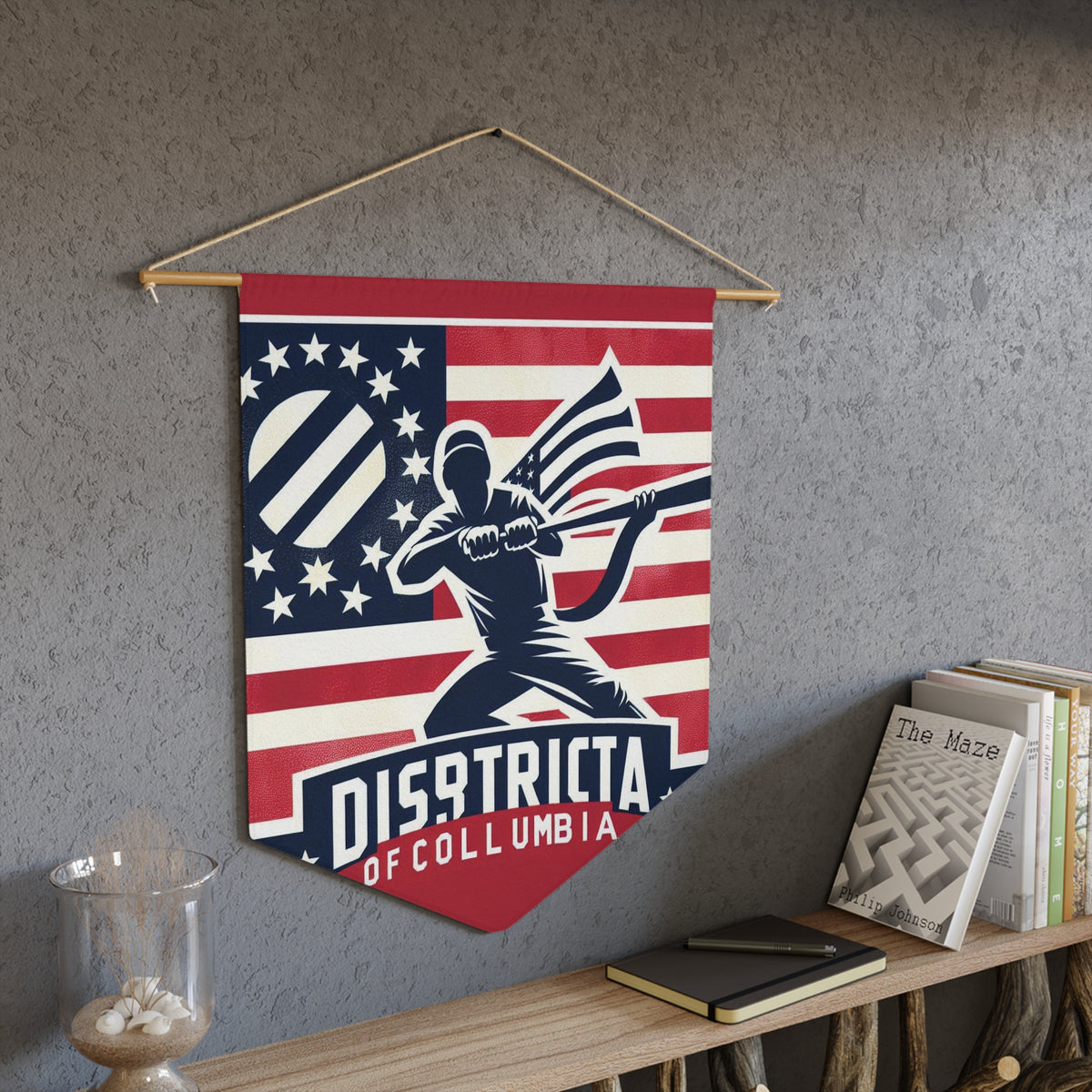 Flag Village Washington DC State Flag Pennant Sporting Home Wall decoration DC0002