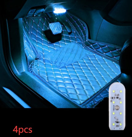 Flag Village Auto Tools Touch-sensitive Usb Charging Atmosphere Lamp In Car