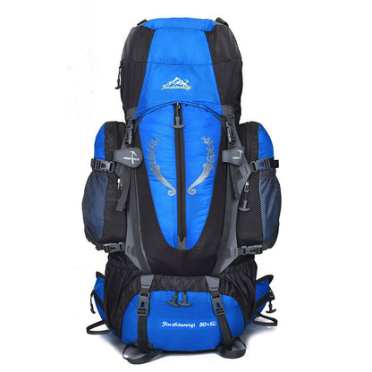 Flag Village Professional mountaineering package 80L85L outdoor Backpack Travel hiking outdoors camping donkey tents bag