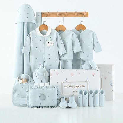 Flag Village Newborn Baby Clothes Thin Suit Baby Gift Box