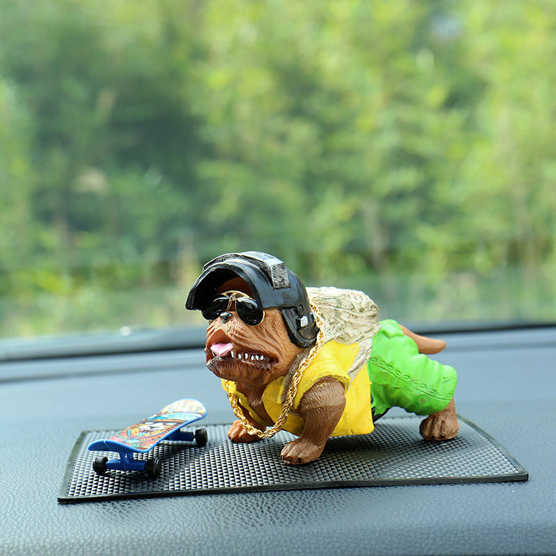 Flag Village Auto Tools Bully Dog Car Decoration