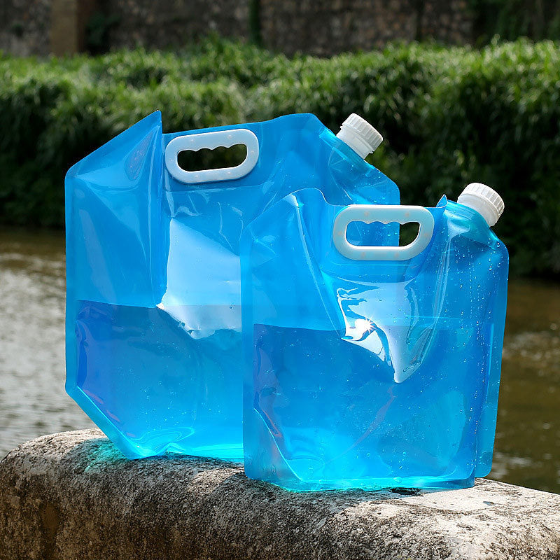 Flag Village PVC Outdoor Camping Hiking Foldable Portable Water Bags Container