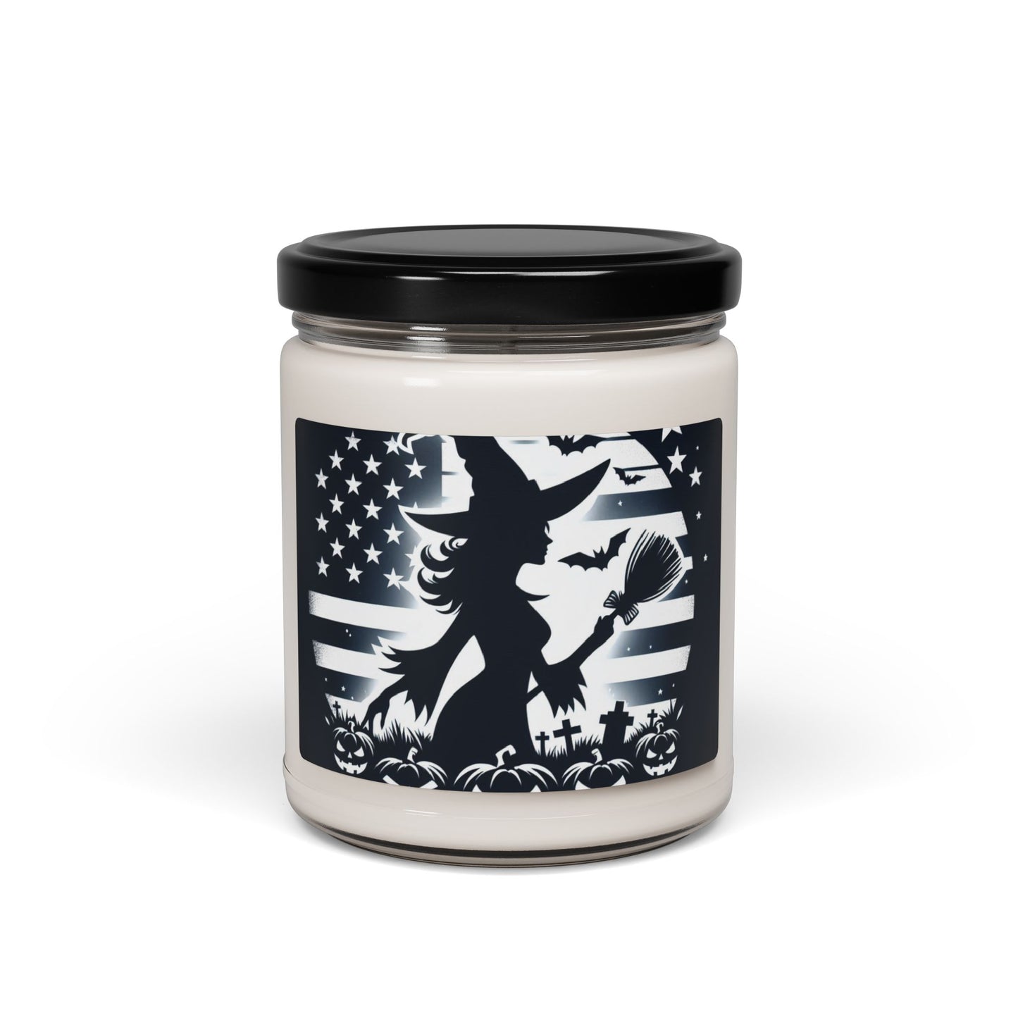 Flag Village Halloween Pretty Witch Scented Soy Candle, 9oz HW0042