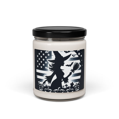 Flag Village Halloween Pretty Witch Scented Soy Candle, 9oz HW0042