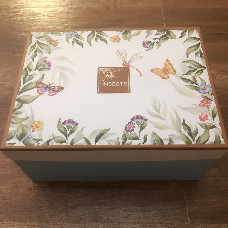 Flag Village Bee Goblet Strawberry Cup Matching Box Set Gift For Couples
