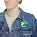 Flag Village Djibouti Flag Embroidery Iron-On Patches