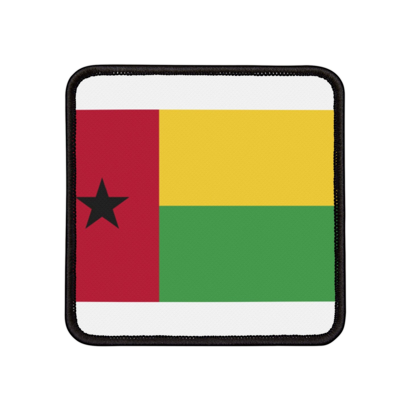 Flag Village Guinea-Bissau Flag Embroidery Iron-On Patches