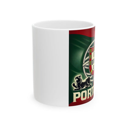 Flag Village Portugal Sporting Flag Ceramic Coffee Mug 11oz PRT0007