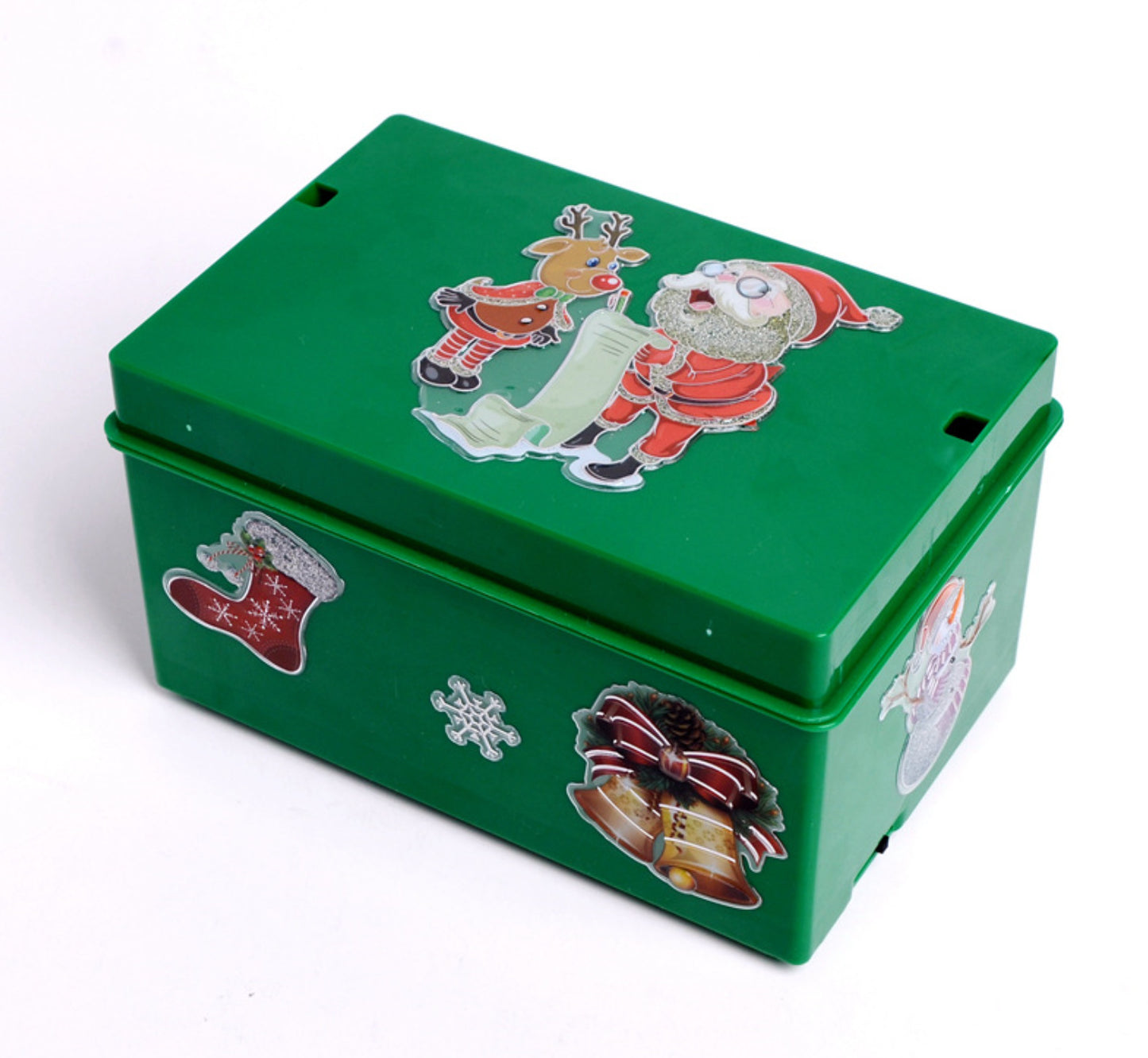 Flag Village Electric lift Christmas music gift box