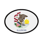 Flag Village Illinois State Flag Embroidery Iron-On Patches