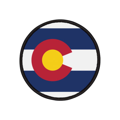 Flag Village Colorado State Flag Embroidery Iron-On Patches