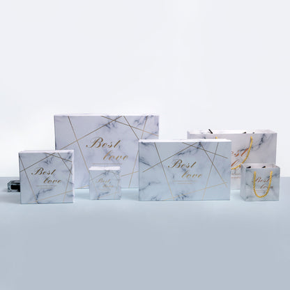 Flag Village Marbled Valentine's Day Gift Box