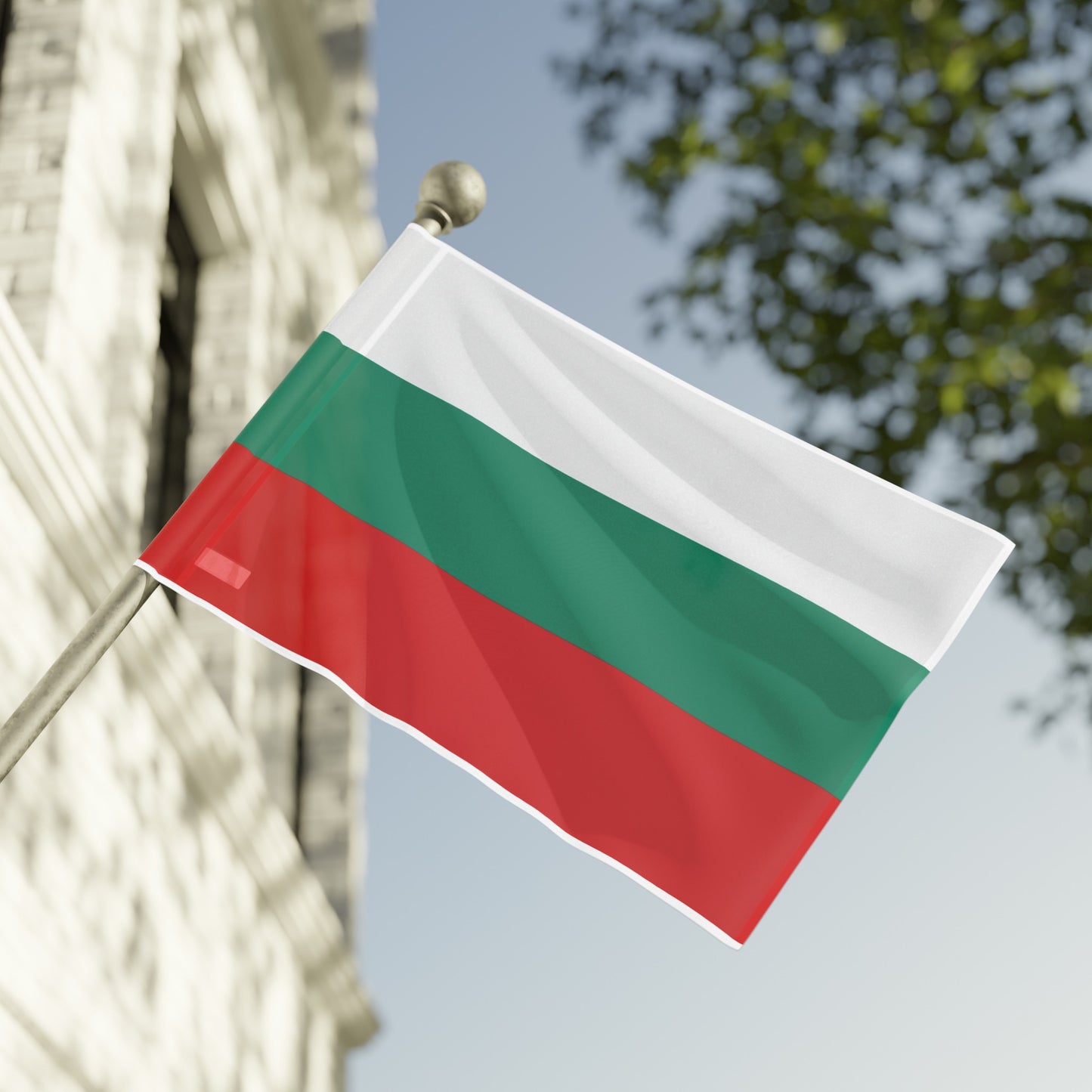 Flag Village Bulgaria And Herzegovina Flag 18" x 12" / 36" x 24" / 60" x 36"