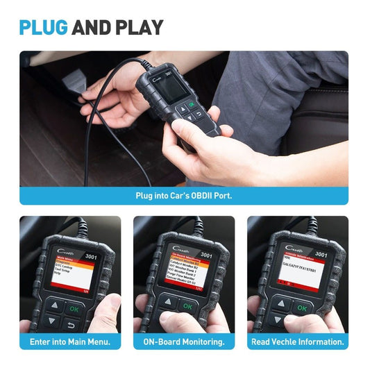 Flag Village Auto Tools Code reader CR3001 X431 3001 Auto Scan tool