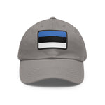 Flag Village Estonia Flag Hat Cap with Leather Patch