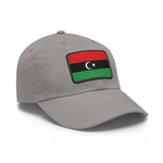 Flag Village Libya Flag Hat Cap with Leather Patch