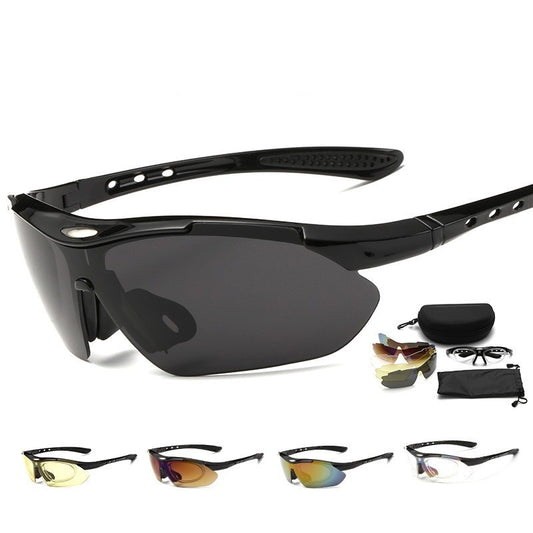 Flag Village Cycling glasses polarized windproof outdoor glasses
