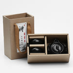 Flag Village Cheap Promotional  Ceramic Kung Fu Tea Set Gift Box