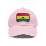 Flag Village Ghana Flag Hat Cap with Leather Patch