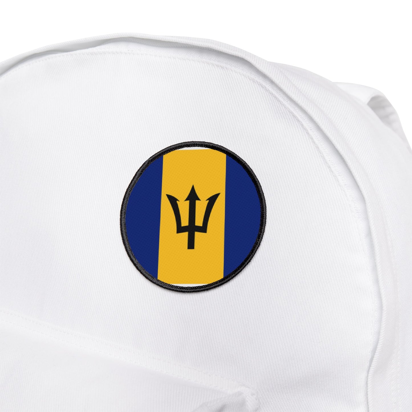 Flag Village Barbados Flag Embroidery Iron-On Patches