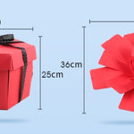 Flag Village New Hexagonal Surprise Explosion Box Gift Packaging