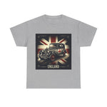 Flag Village UK Vintage Car Flag T-SHIRT Heavy Cotton Tee UK0004