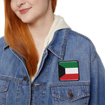 Flag Village Kuwait Flag Embroidery Iron-On Patches