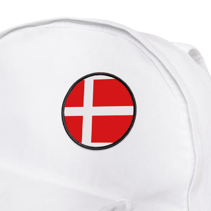 Flag Village Denmark Flag Embroidery Iron-On Patches