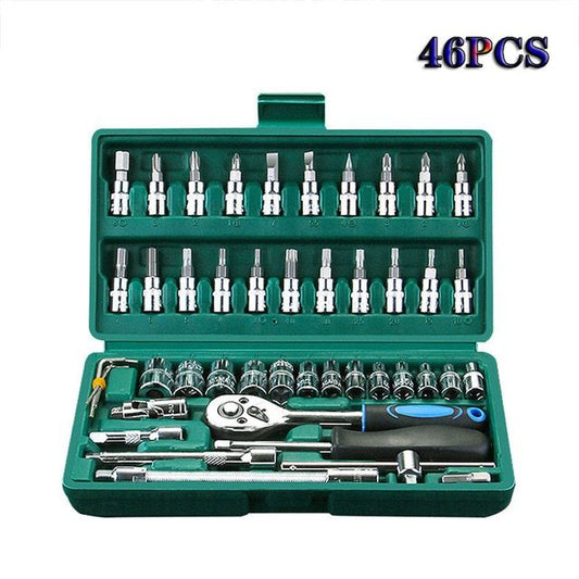 Flag Village Auto Tools Socket wrench set fast socket wrench set